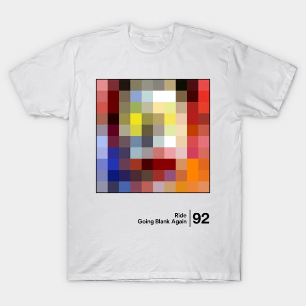 Going Blank Again / Minimalist Style Artwork T-Shirt by saudade